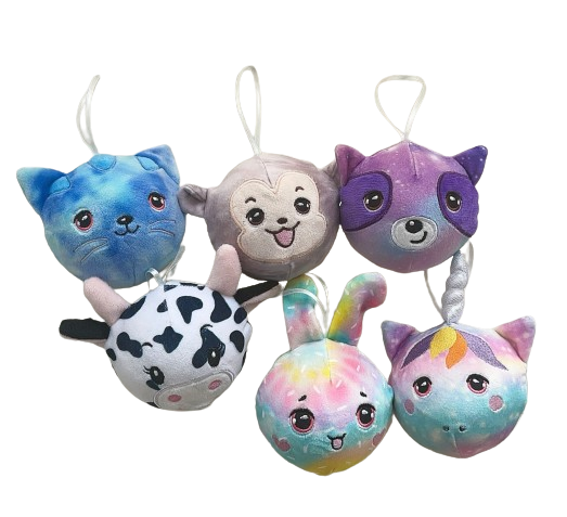 Anti stress Bold 8 cm - 12 stk